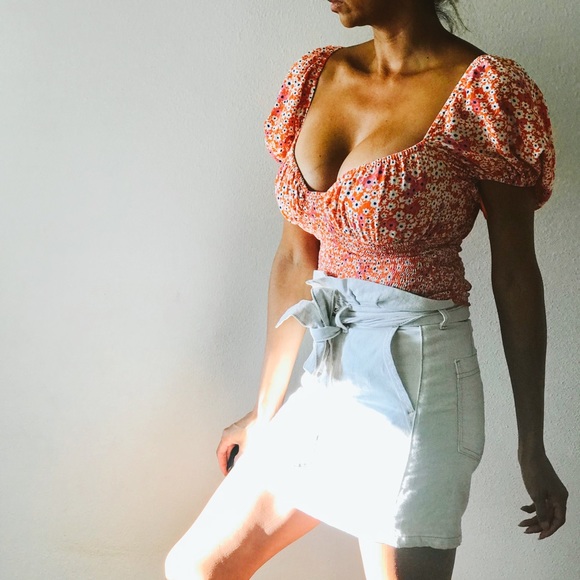 Skylar + Madison flower print top size M - Picture 5 of 9